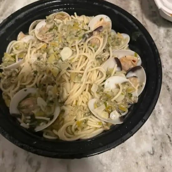 Clams or Mussels.